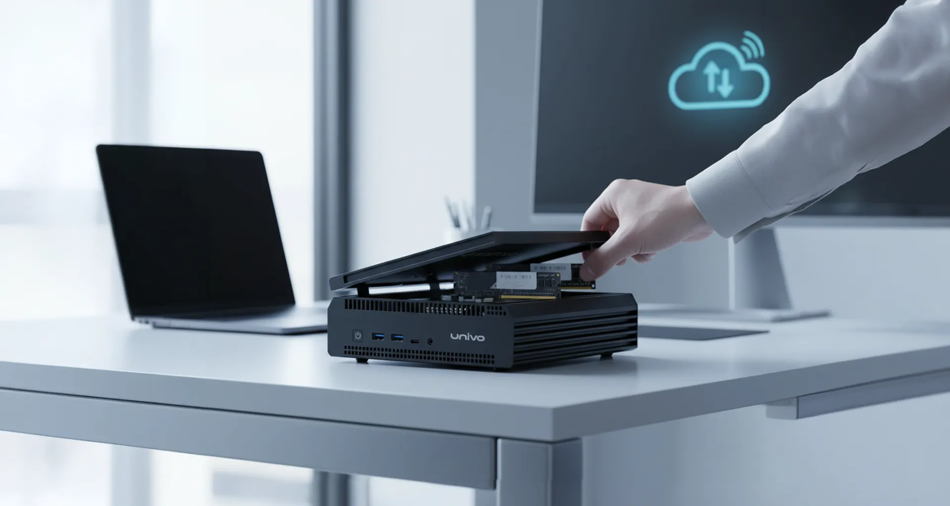 اهمیت SSD در بوت سریع و اجرای نرم‌افزارهای کاری در مینی کامپیوتر